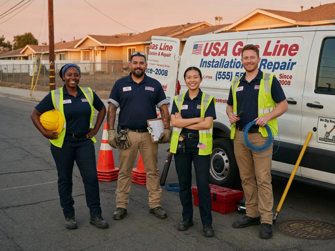 Gas Line Installation company in Toxey, AL